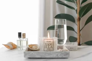 تصویری از شمع و خوشبوکننده