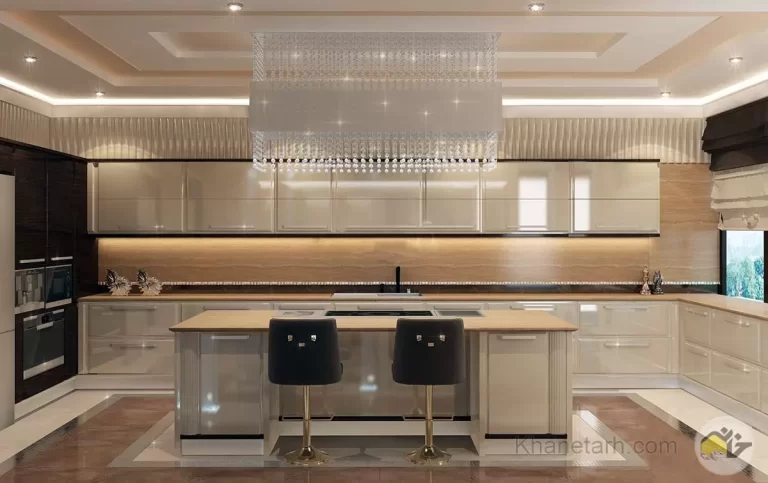 تصویری از یک اشپزخانه مدرن