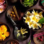 تصویری از گل و عود